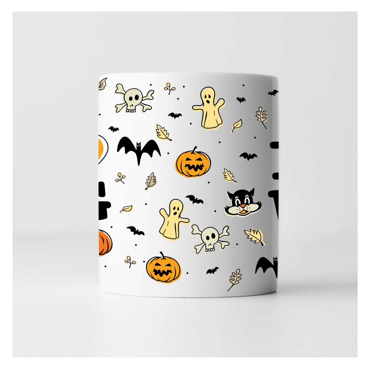 Harvest Pattern | Halloween Coffee Mug