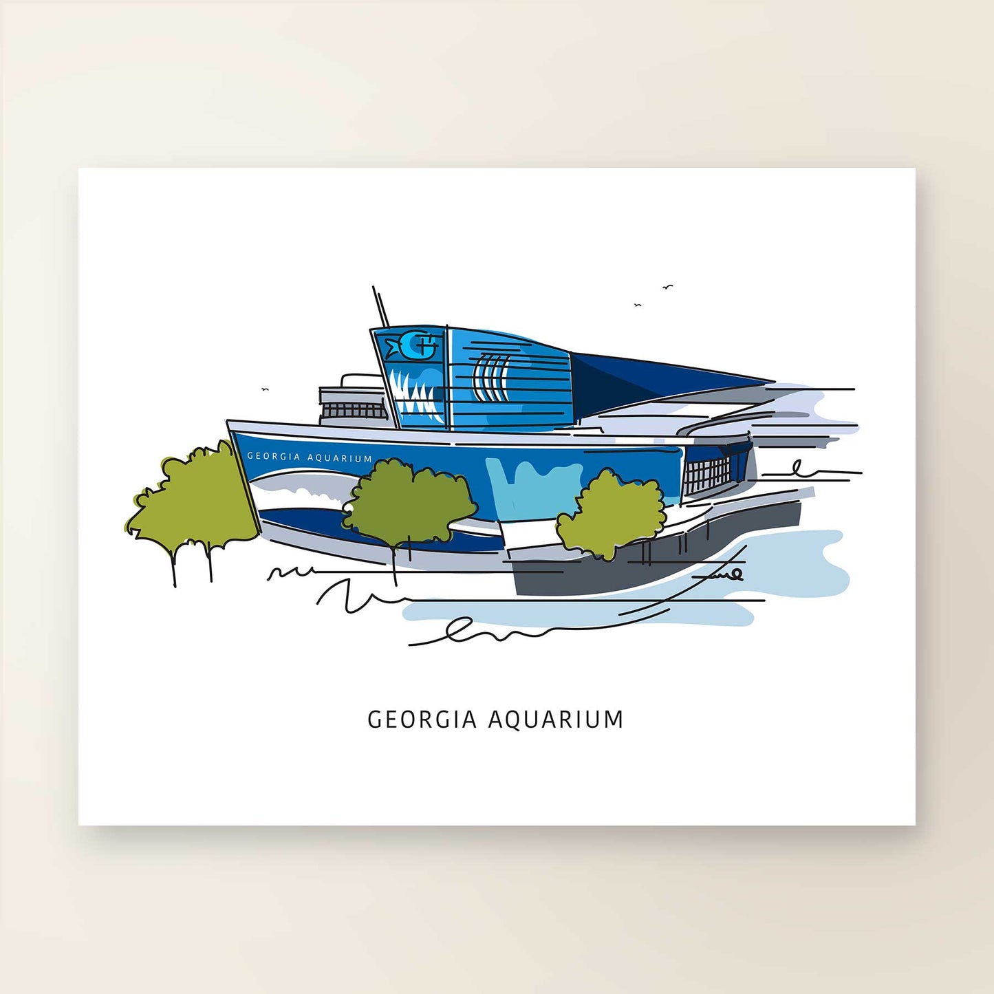Georgia Aquarium | Atlanta Landmark Series