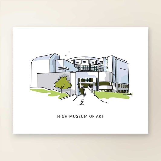High Museum of Art | Atlanta Landmark Series