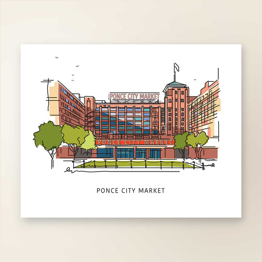 Ponce City Market | Atlanta Landmark Series