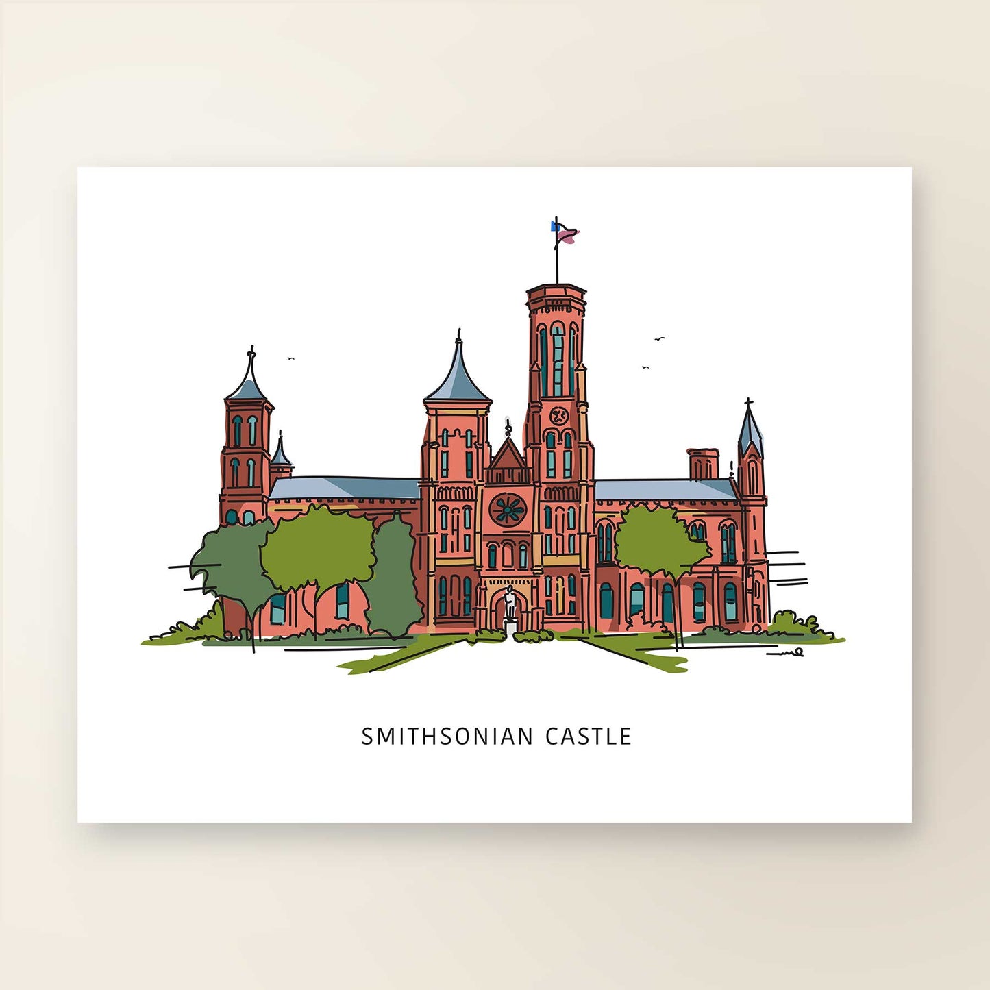 Smithsonian Castle | Washington D.C. Landmark Series