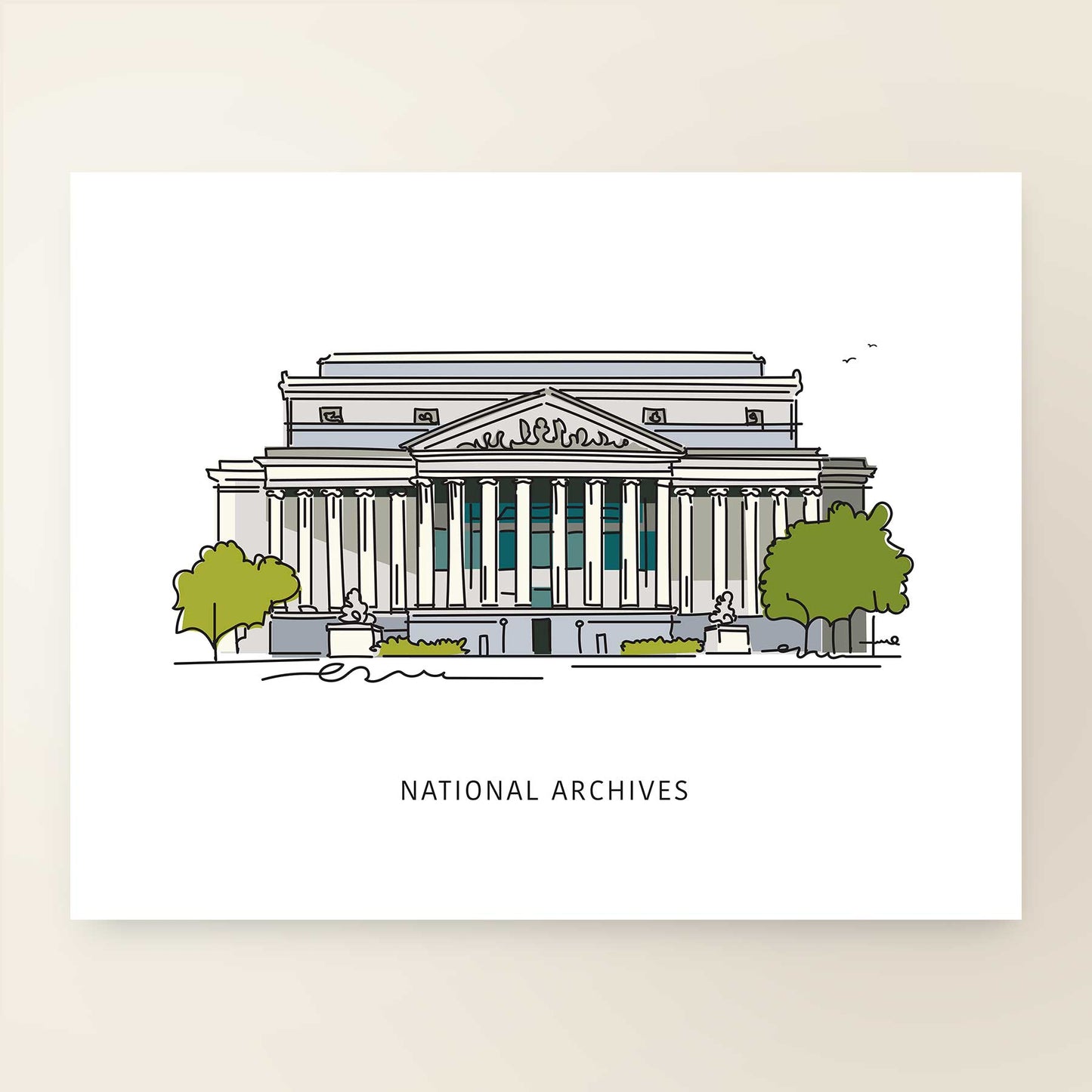 National Archives | Washington D.C. Landmark Series