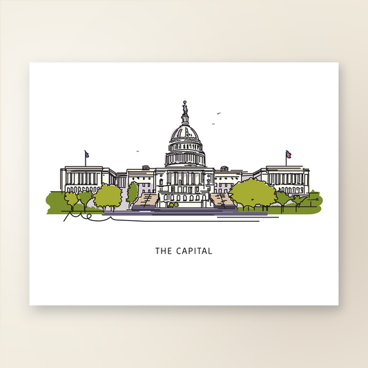 The Capital | Washington D.C. Landmark Series
