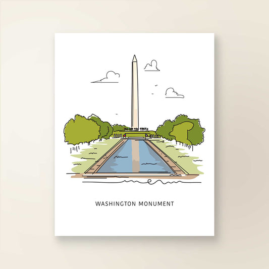 Washington Monument | Washington D.C. Landmark Series