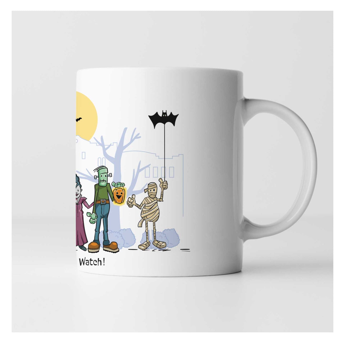 Neighborhood Watch! | Halloween Coffee Mug