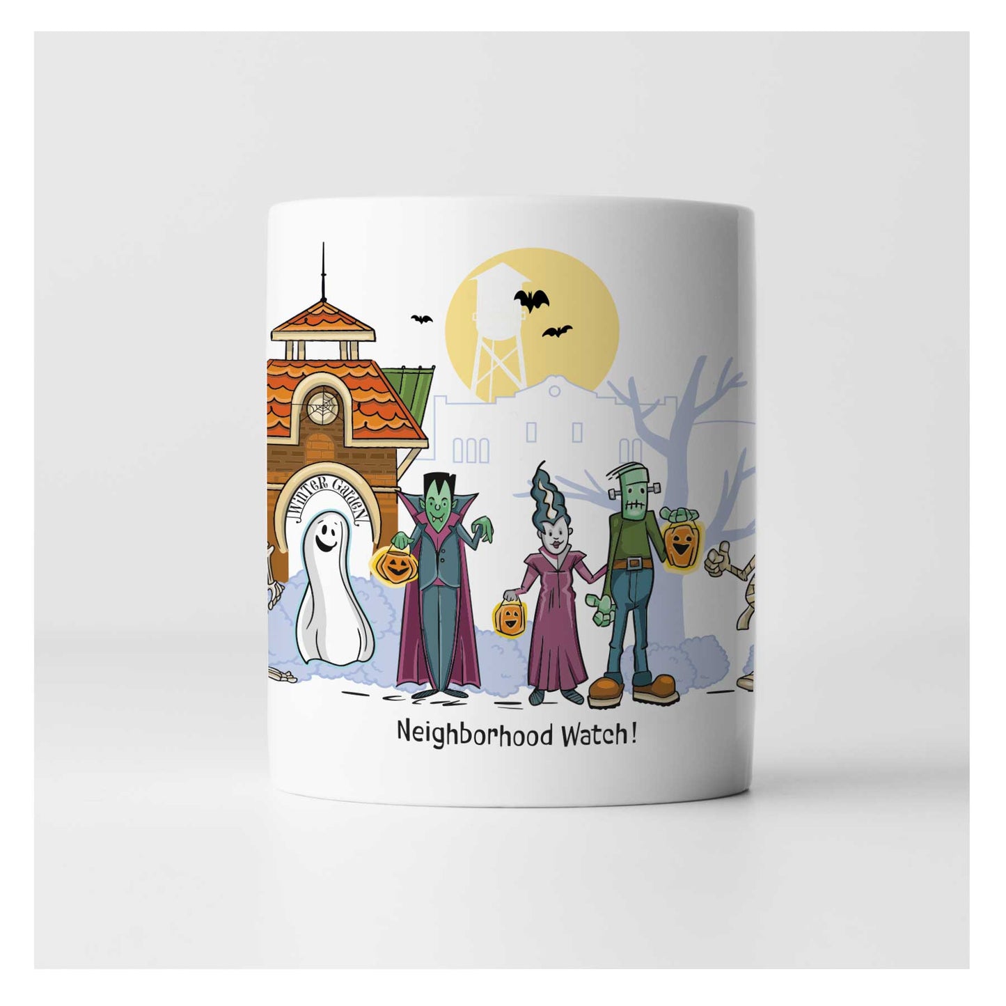 Neighborhood Watch! | Halloween Coffee Mug