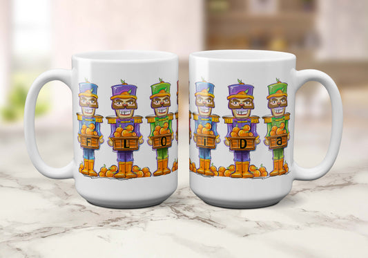 Florida Nutcracker | 15oz Holiday Coffee Mug