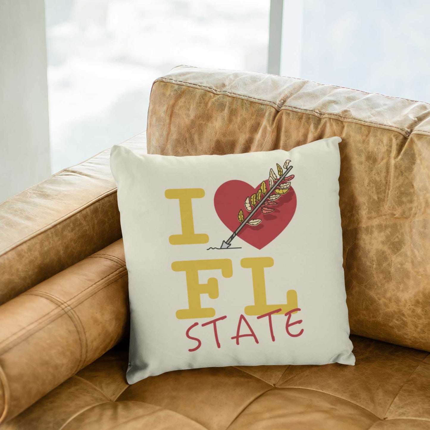 I Heart Florida State | Throw Pillow