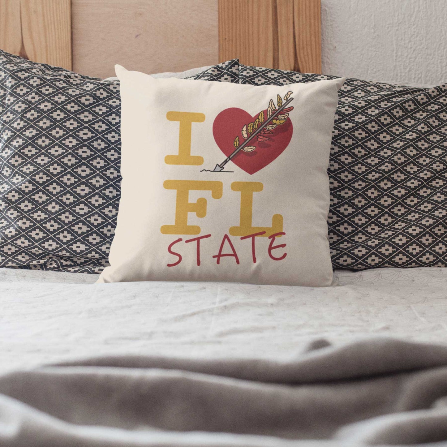 I Heart Florida State | Throw Pillow