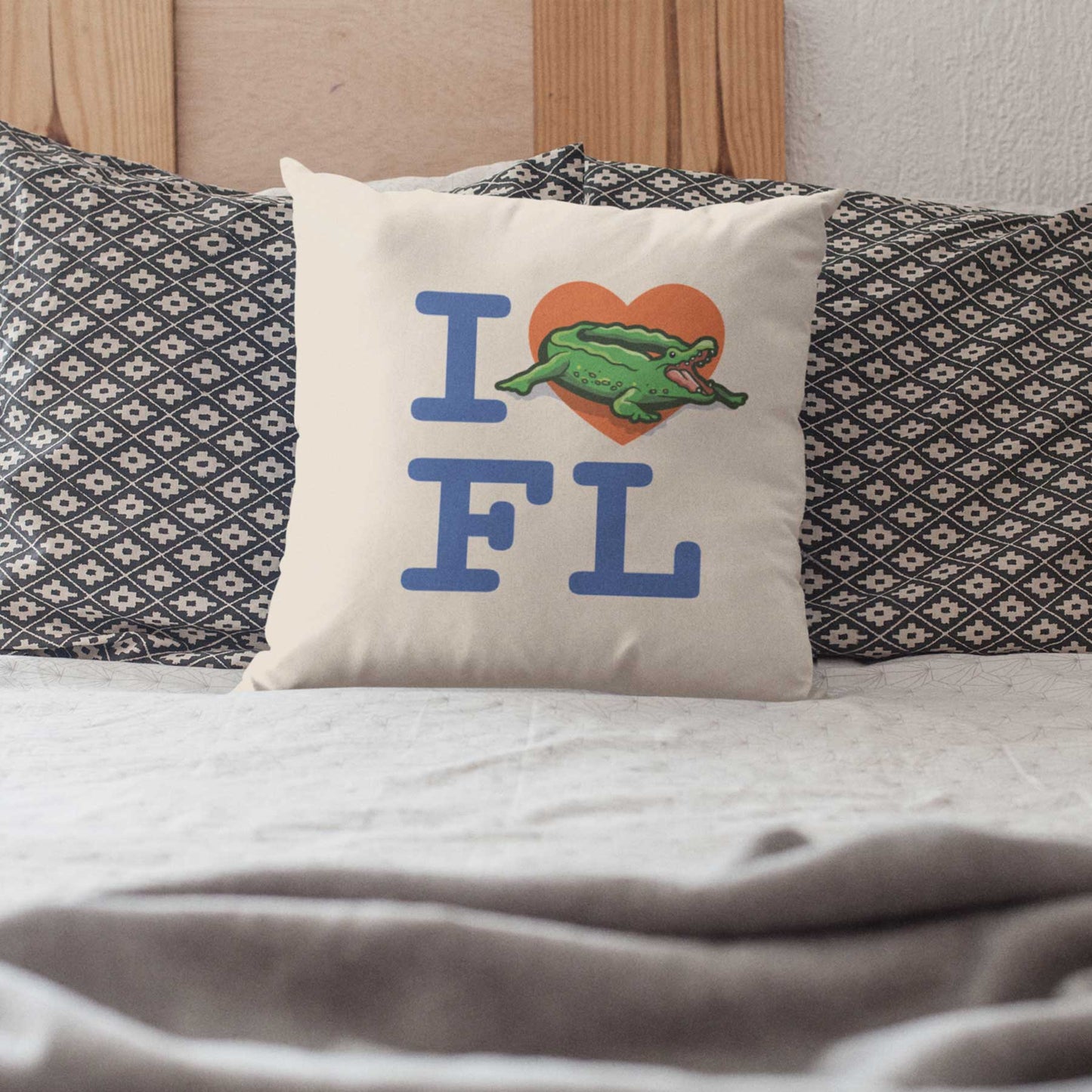 I Heart Florida Gators | Throw Pillow