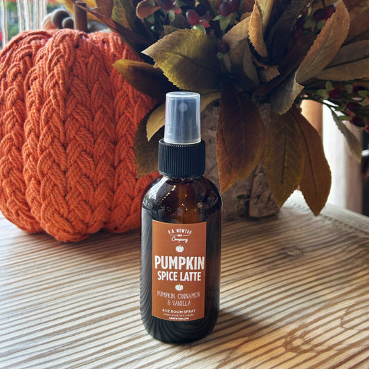 Pumpkin Spice Latte | 4oz Room Spray - A. B. Newton and Company