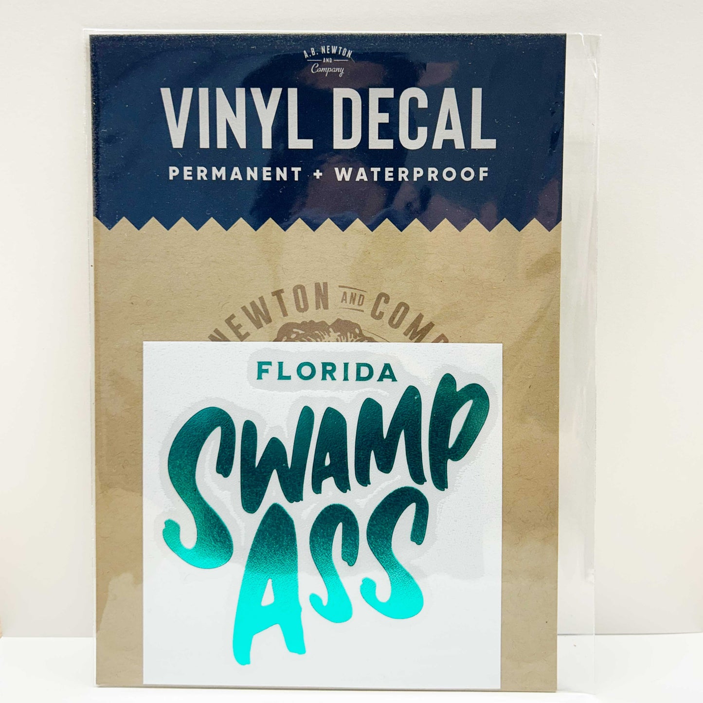 Florida Swamp Ass | Green | Vinyl Decal