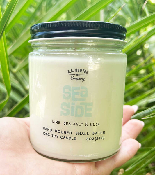 Sea Side | 8oz Soy Candle | Hand Poured