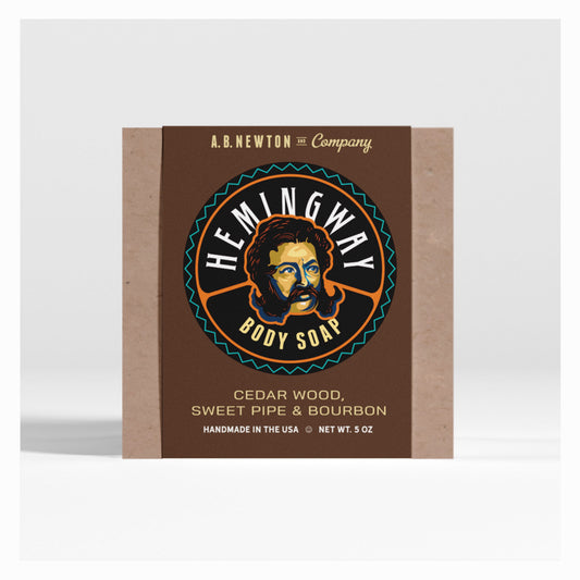 Hemingway All Natural Handmade Premium Vegan Soap - A. B. Newton and Company