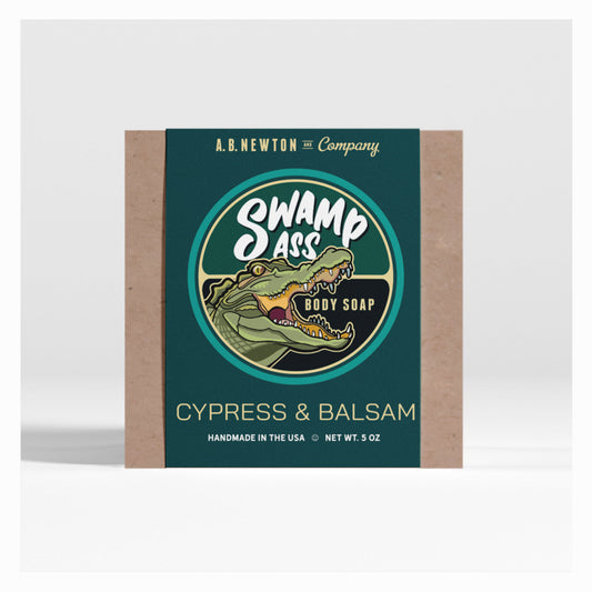 Original Swamp Ass All Natural Handmade Premium Vegan Soap - A. B. Newton and Company