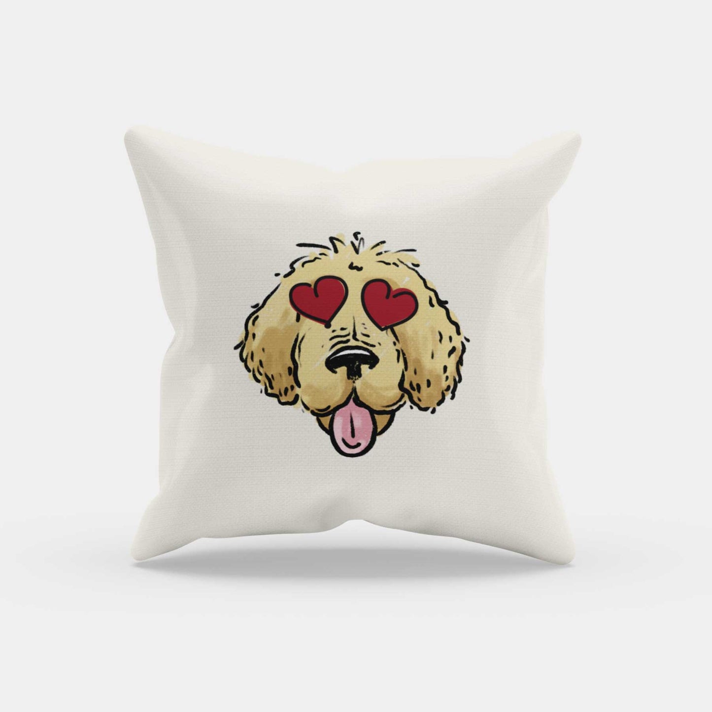 Puppy Love | Valentine's Day Throw Pillow