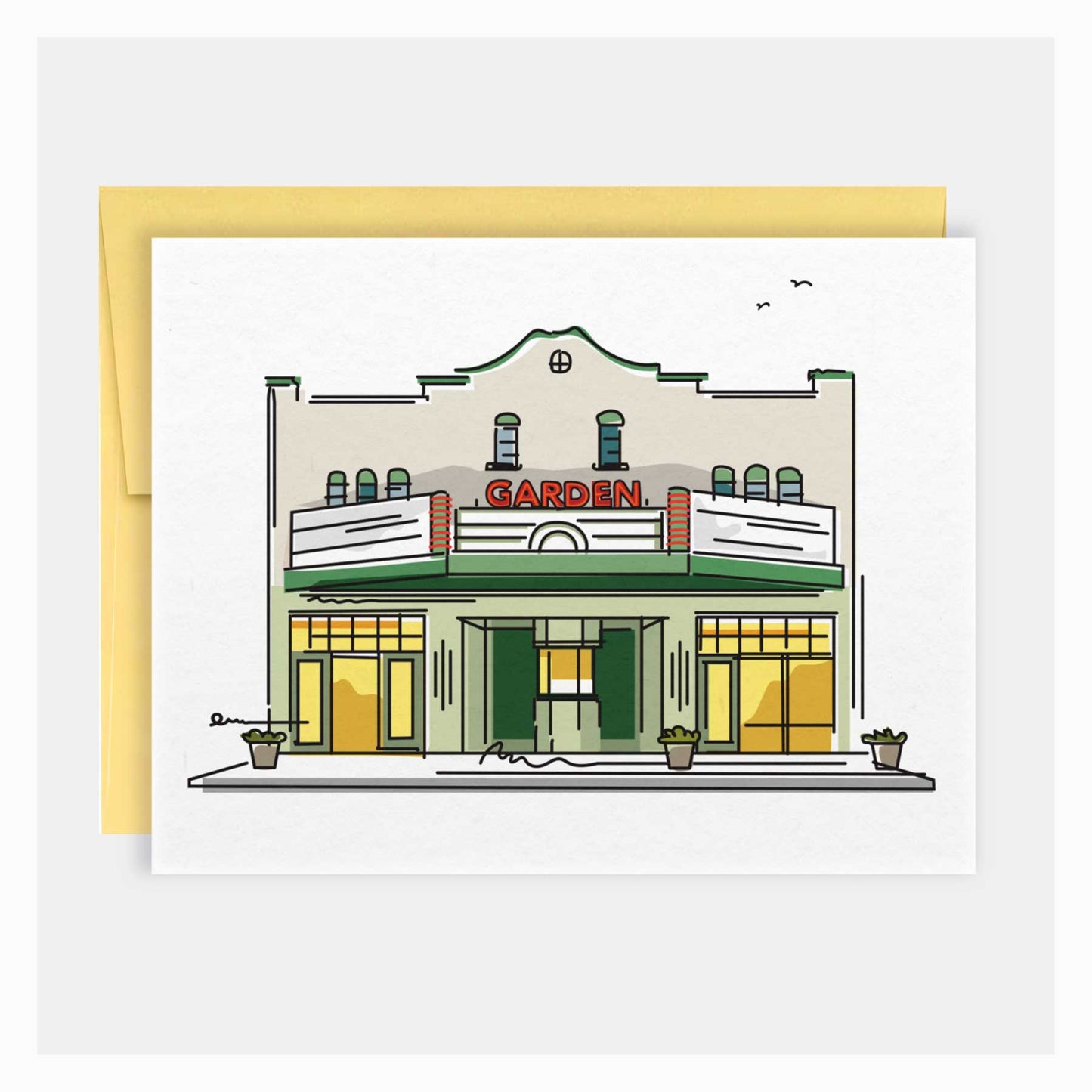 Garden Theater | Winter Garden Landmark Series | Greeting Card