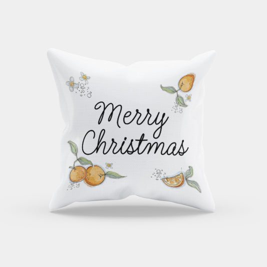 Merry Christmas | Christmas Throw Pillow
