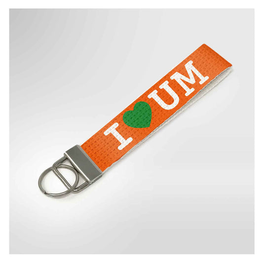 UM Canes | Collegiate Series | Key Chain - A. B. Newton and Company