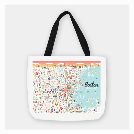 Boston, MA | City Series | Tote Bag - A. B. Newton and Company