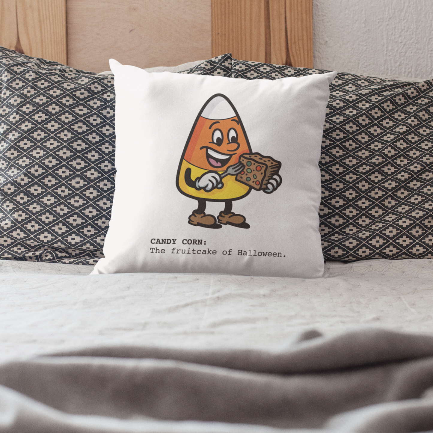 Halloween Fruitcake | Throw Pillow
