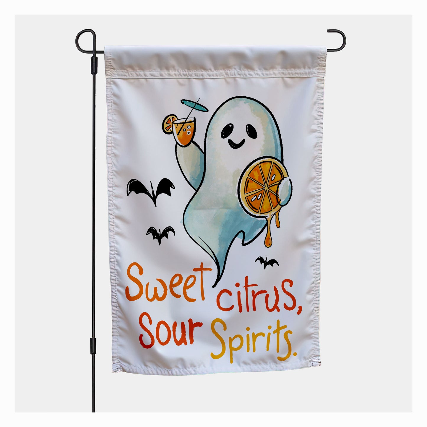 Citrus & Spirits | Halloween Inspired Garden Flag