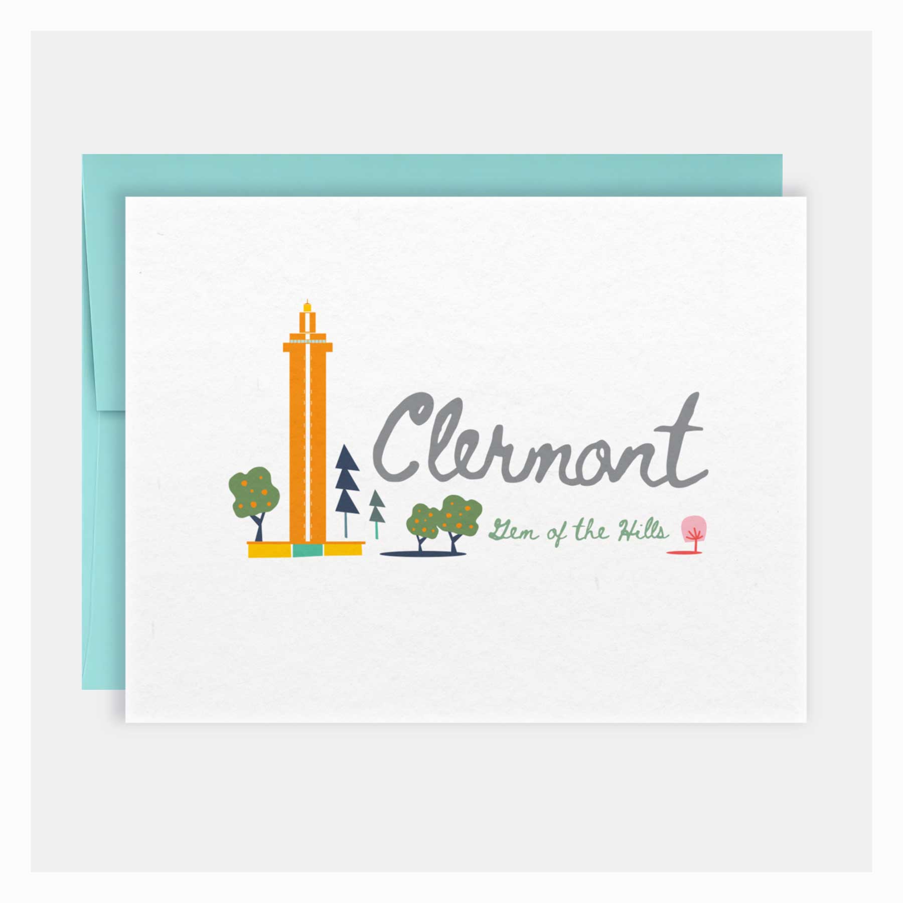 Citrus Tower Clermont Gem of the Hills Greeting Card