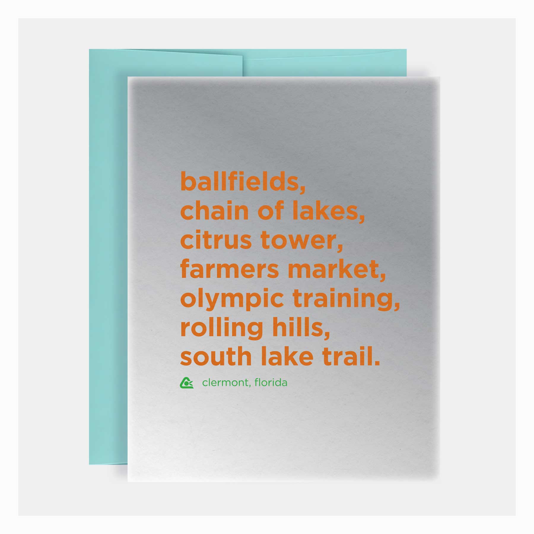 Clermont List Greeting Card