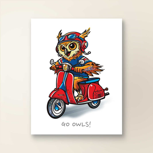 FAU Owl Scooter | Collegiate Series - A. B. Newton and Company