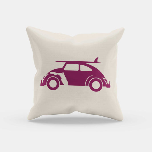 Florida Volkswagon Beetle | Throw Pillow - A. B. Newton and Company