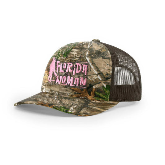 Florida Woman | Trucker Hat | Camouflage - A. B. Newton and Company