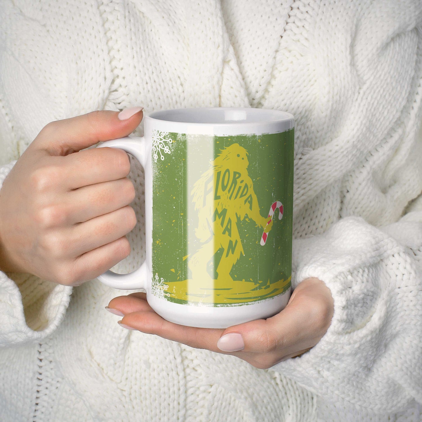 Festive Florida Man | 15oz Holiday Coffee Mug