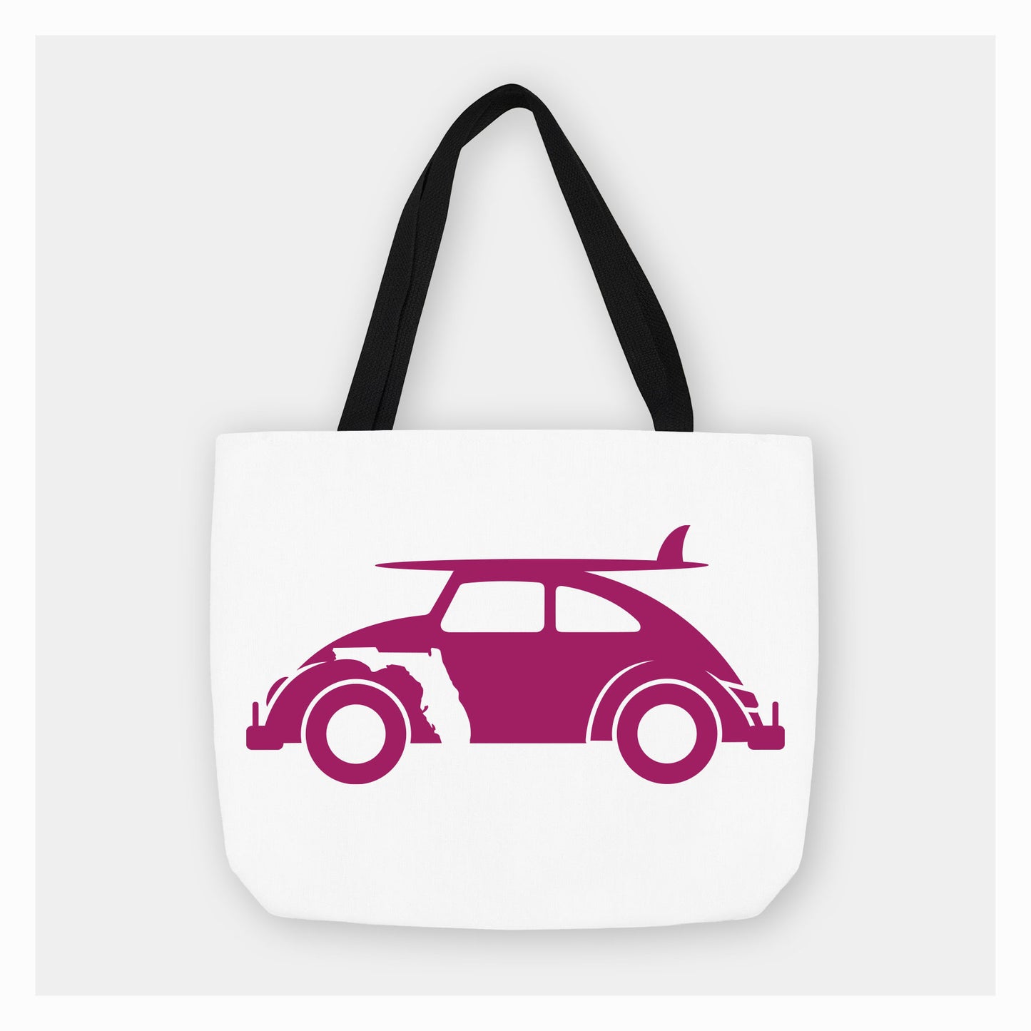 Florida Volkswagon Beetle | Tote Bag
