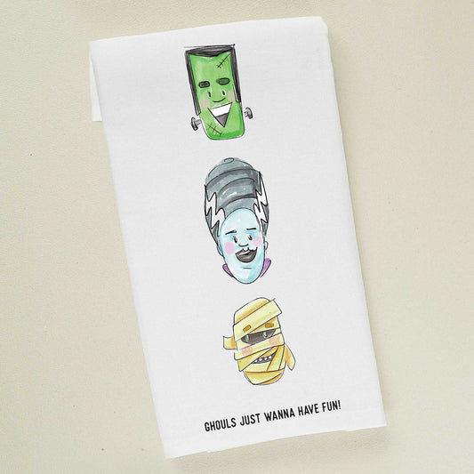 Ghouls Fun | Tea Towel