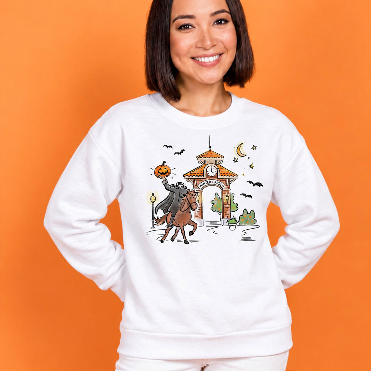 Happy Haunting | Halloween Inspired Sweatshirt