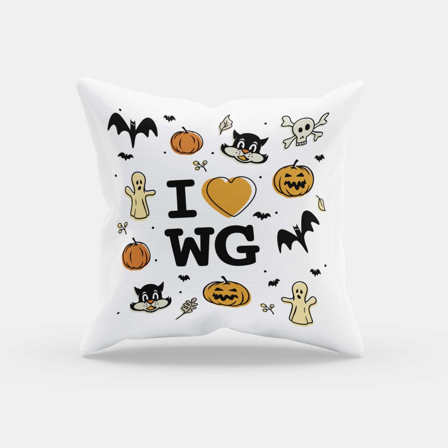 Harvest Pattern | Halloween Throw Pillow