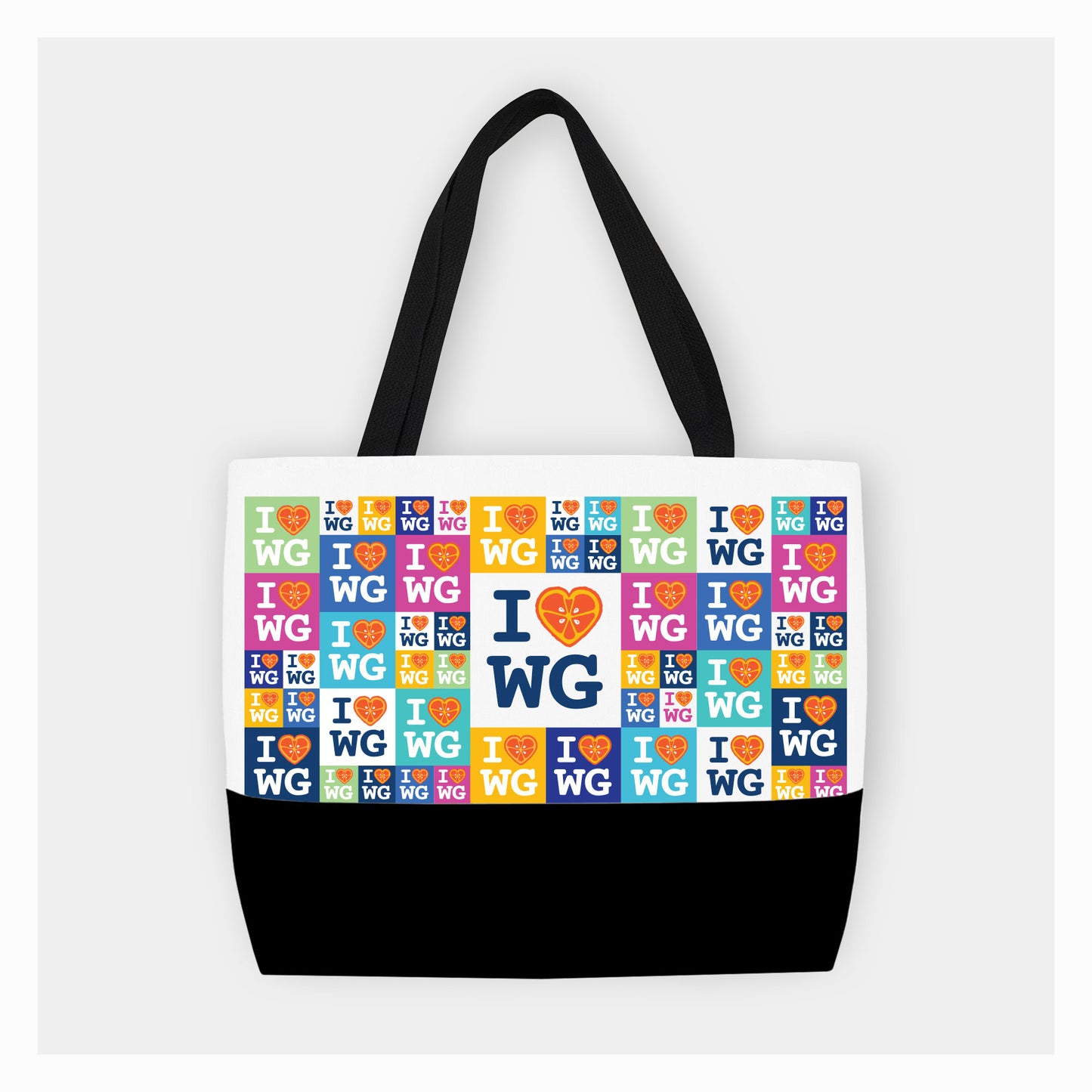 I Heart Winter Garden Pattern | Tote Bag - A. B. Newton and Company