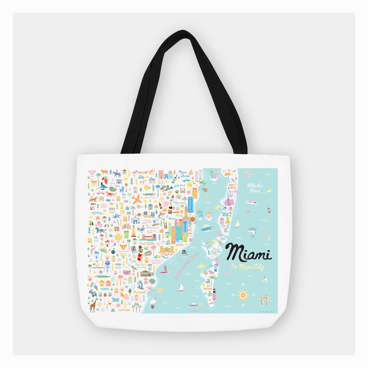 MIAMI, FL | City Series | Tote Bag - A. B. Newton and Company