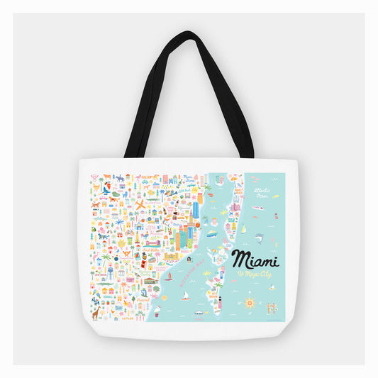 MIAMI, FL | City Series | Tote Bag - A. B. Newton and Company