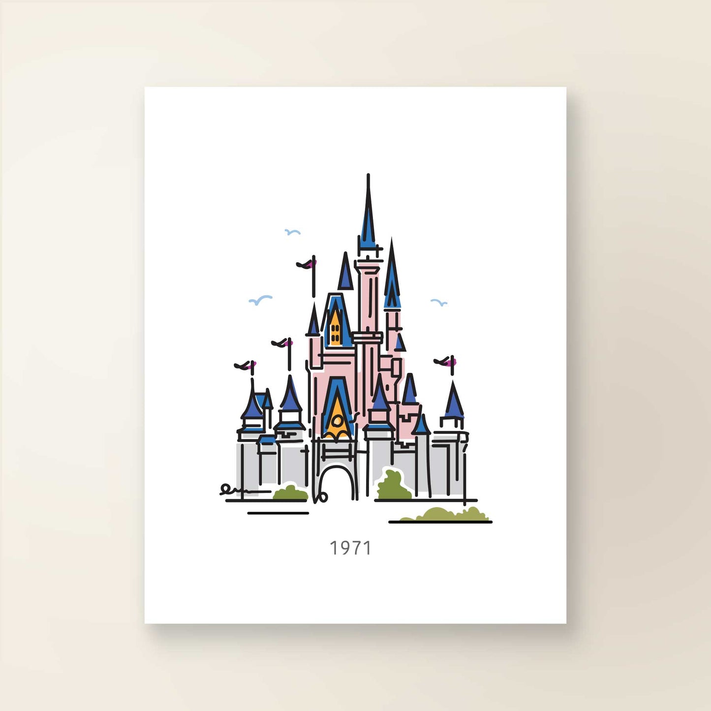 Princess Castle 1971 | Theme Park Series