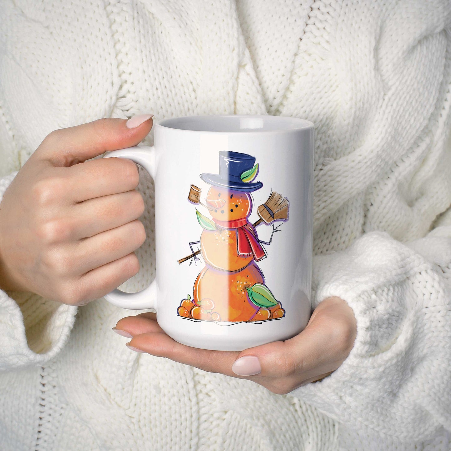 Florida Snowman | 15oz Holiday Coffee Mug