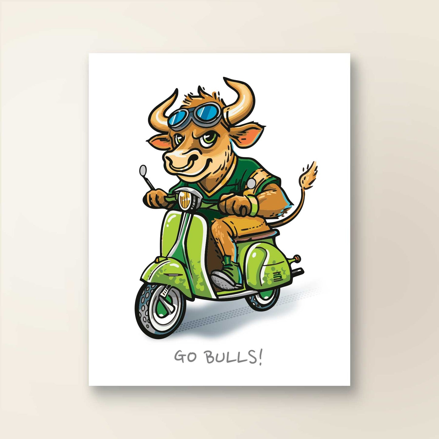 USF Bulls Scooter | Collegiate Series - A. B. Newton and Company