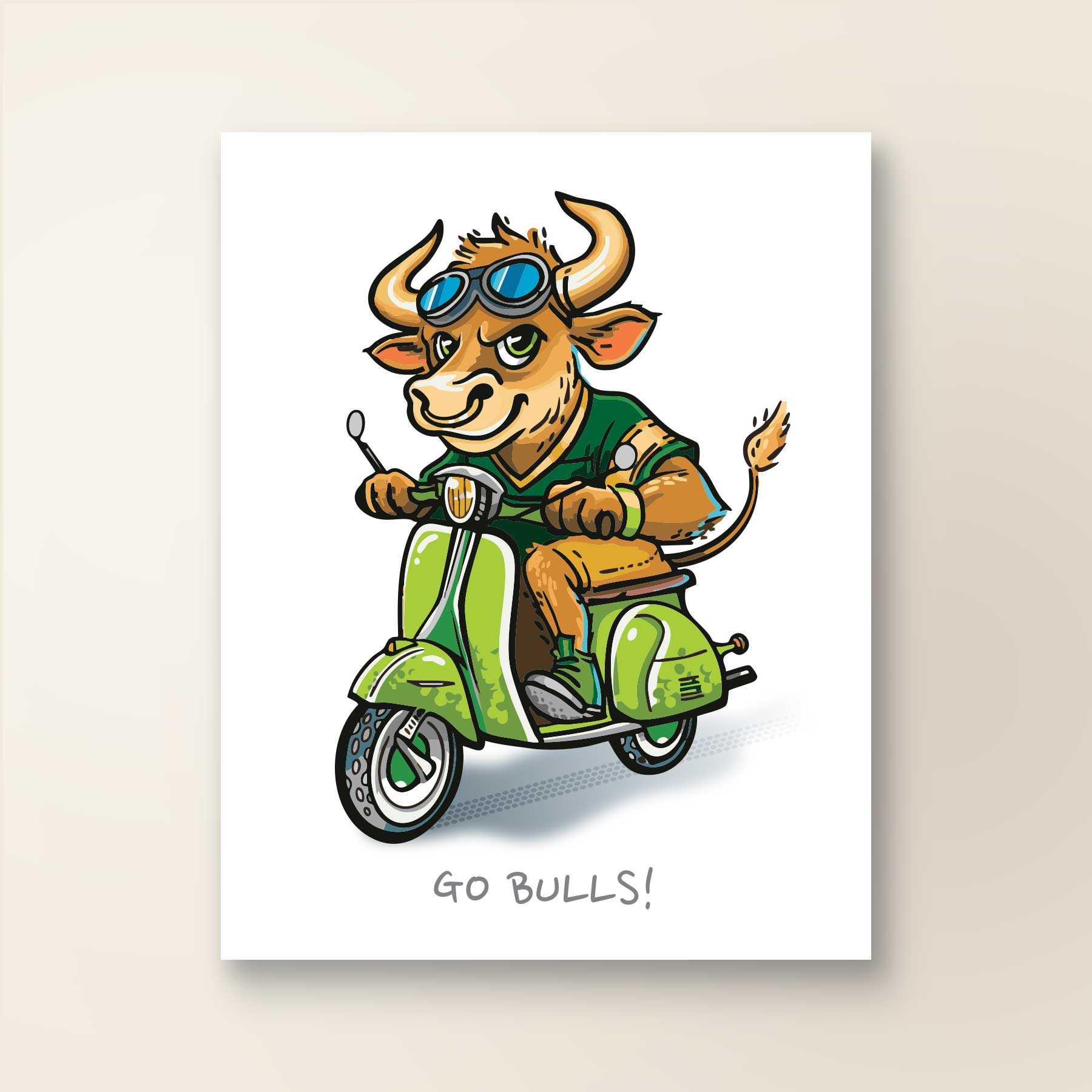 USF Bulls Scooter | Collegiate Series - A. B. Newton and Company