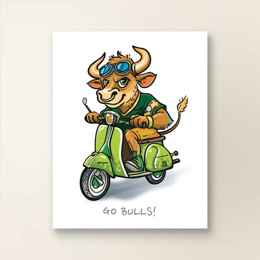 USF Bulls Scooter | Collegiate Series - A. B. Newton and Company