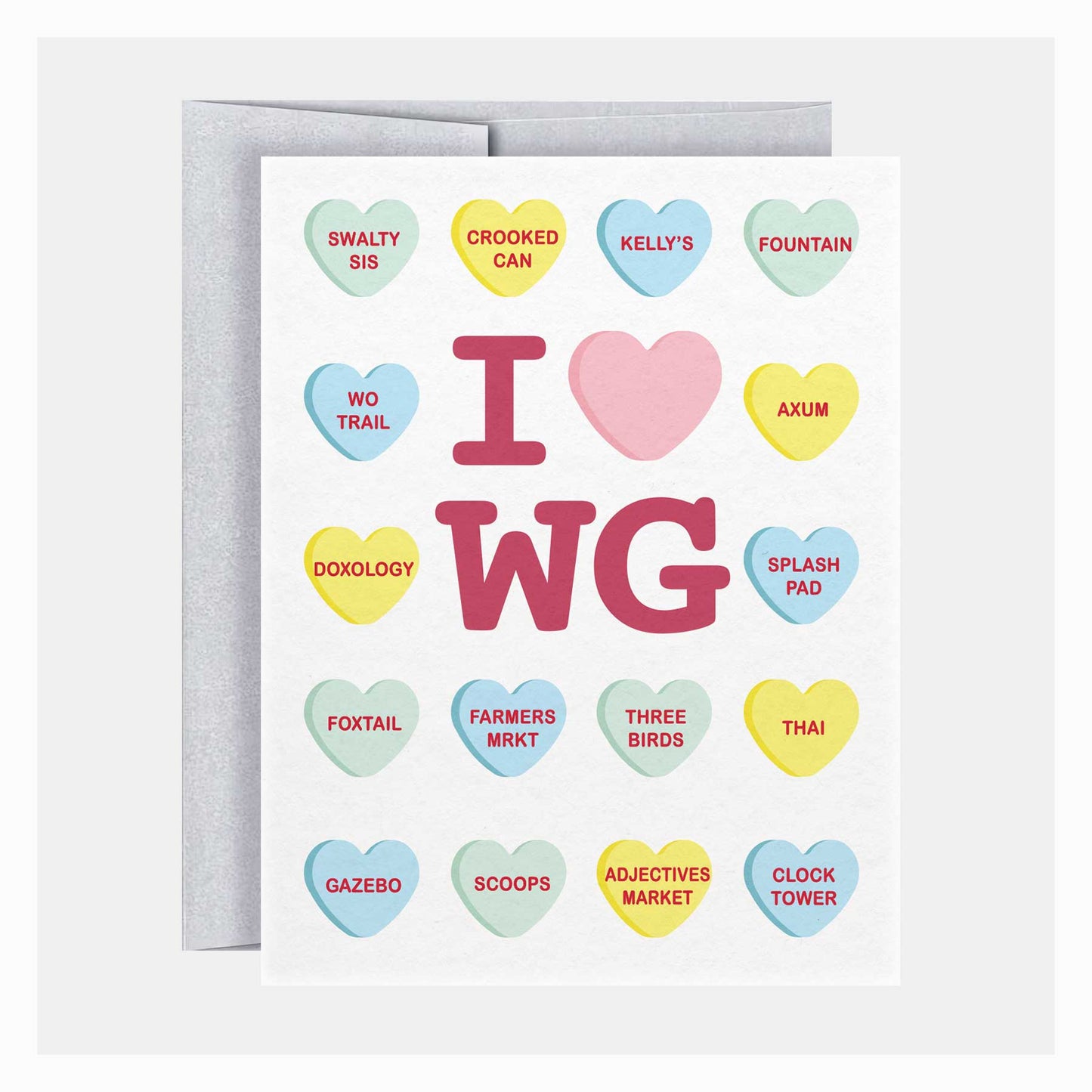 I Heart Winter Garden | Valentine's Day Greeting Card