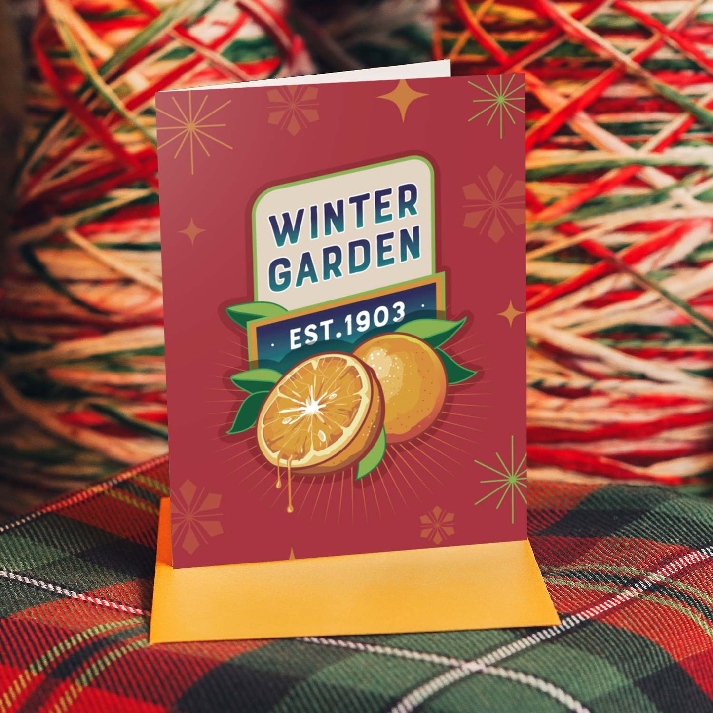 Winter Garden Florida Oranges | 2023 Christmas Cards