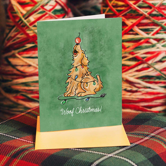 Woof Christmas Holiday Cards | 2023 Christmas Cards