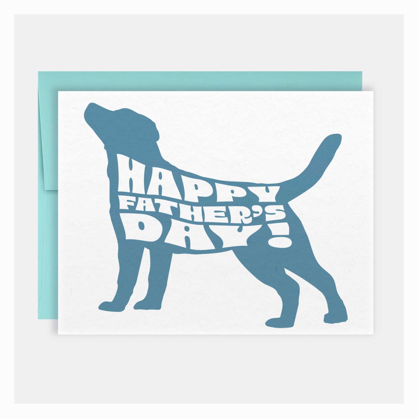 Happy Father's Day Lab | Father's Day Greeting Card