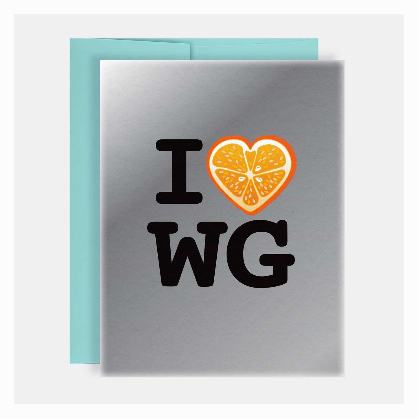 I Love Winter Garden - #IHEARTWG - Greeting Card - A. B. Newton and Company