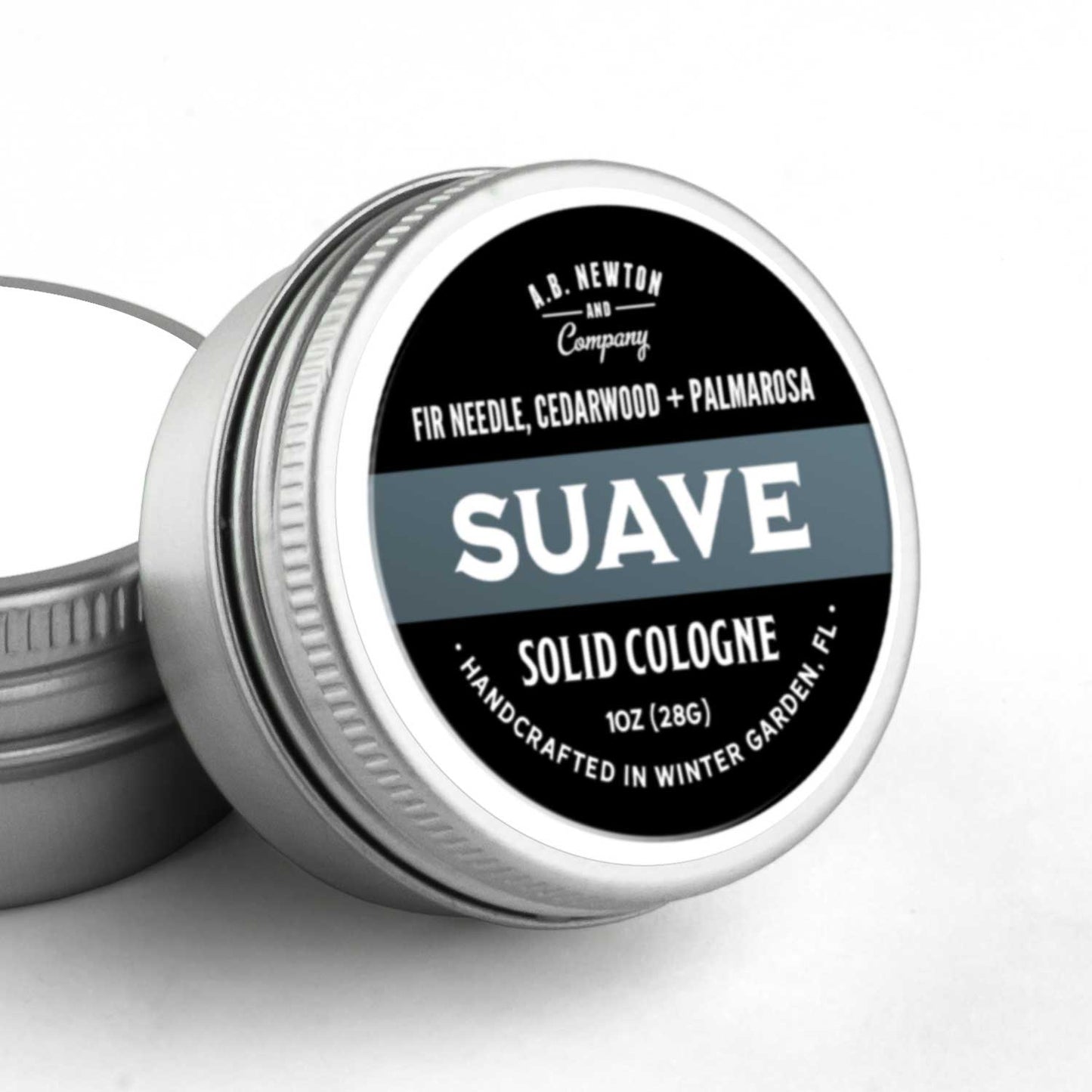 Suave Handcrafted All Natural Solid Cologne 1oz